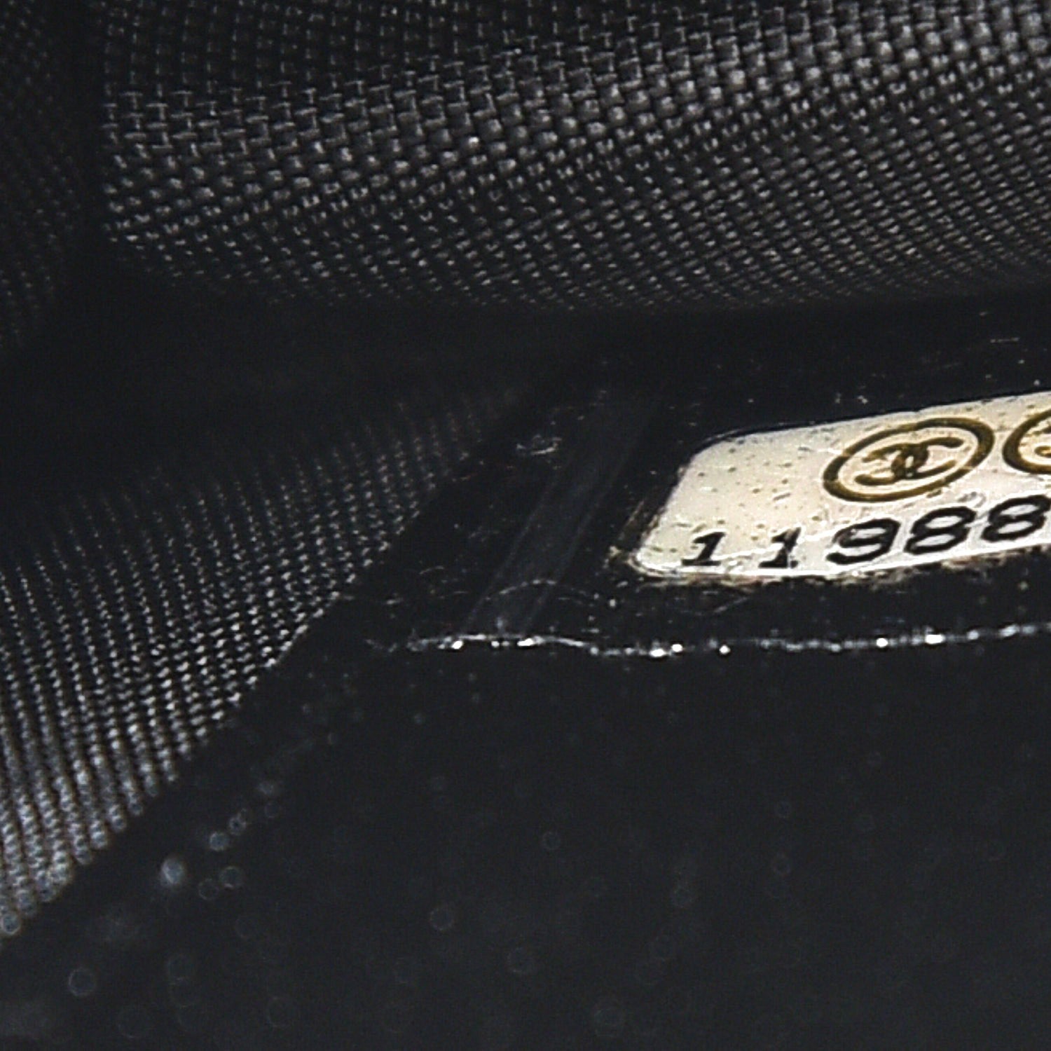 Chanel Caviar Timeless CC Wallet On Chain WOC Black 7 of 9