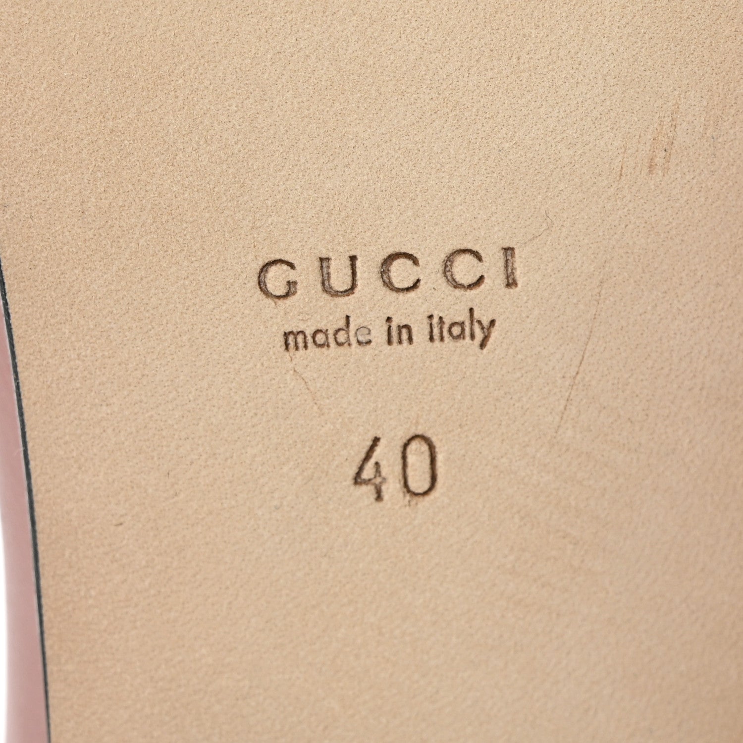 Gucci Calfskin Horsebit Loafers 40 Soft Pink 8 of 8