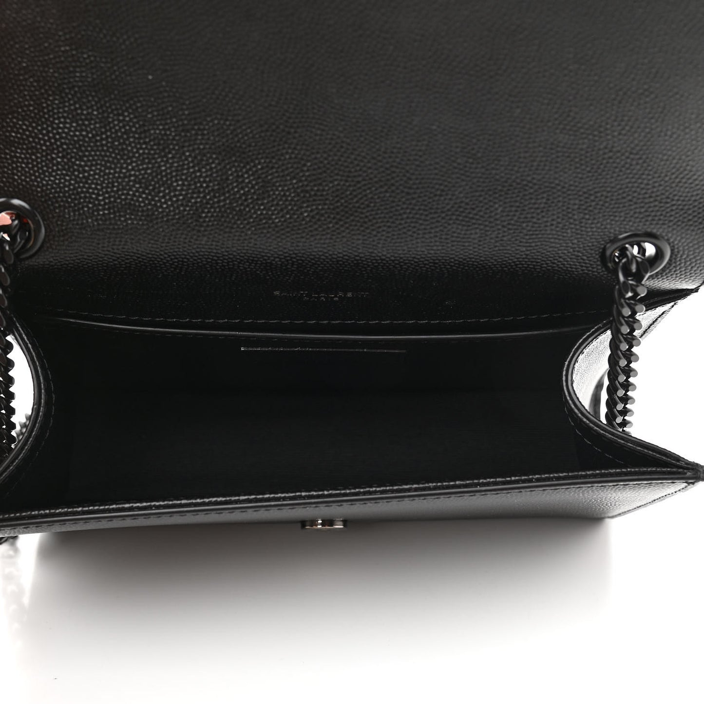 Grain De Poudre Small Monogram Kate Satchel Black