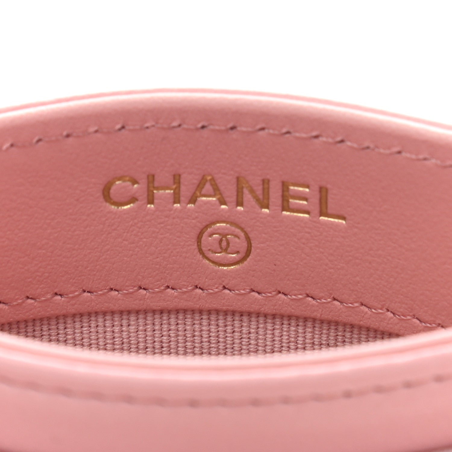 Chanel Lambskin Quilted Chanel 19 Card Holder Light Pink 6 of 8