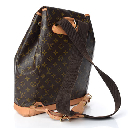 Louis Vuitton Monogram Montsouris GM Backpack 3 of 9