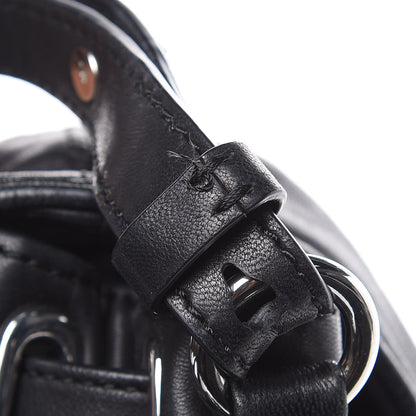Alexander Wang Lambskin Marti Backpack Bag Washed Black Rhodium Hardware 14 of 15