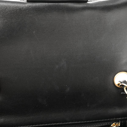 Chanel Lambskin Quilted Mini Square Flap Black 12 of 14