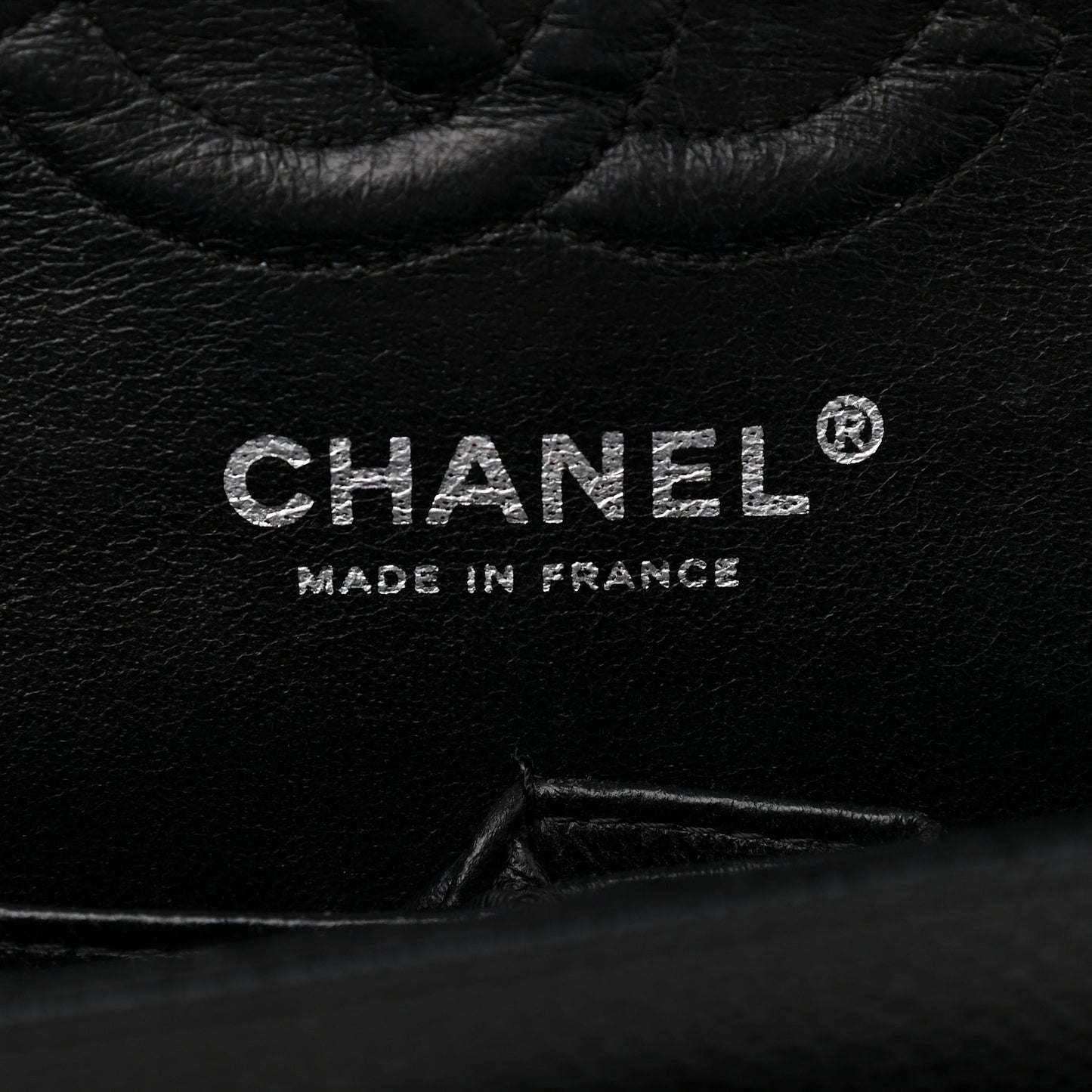 Caviar Quilted Small Double Flap Black