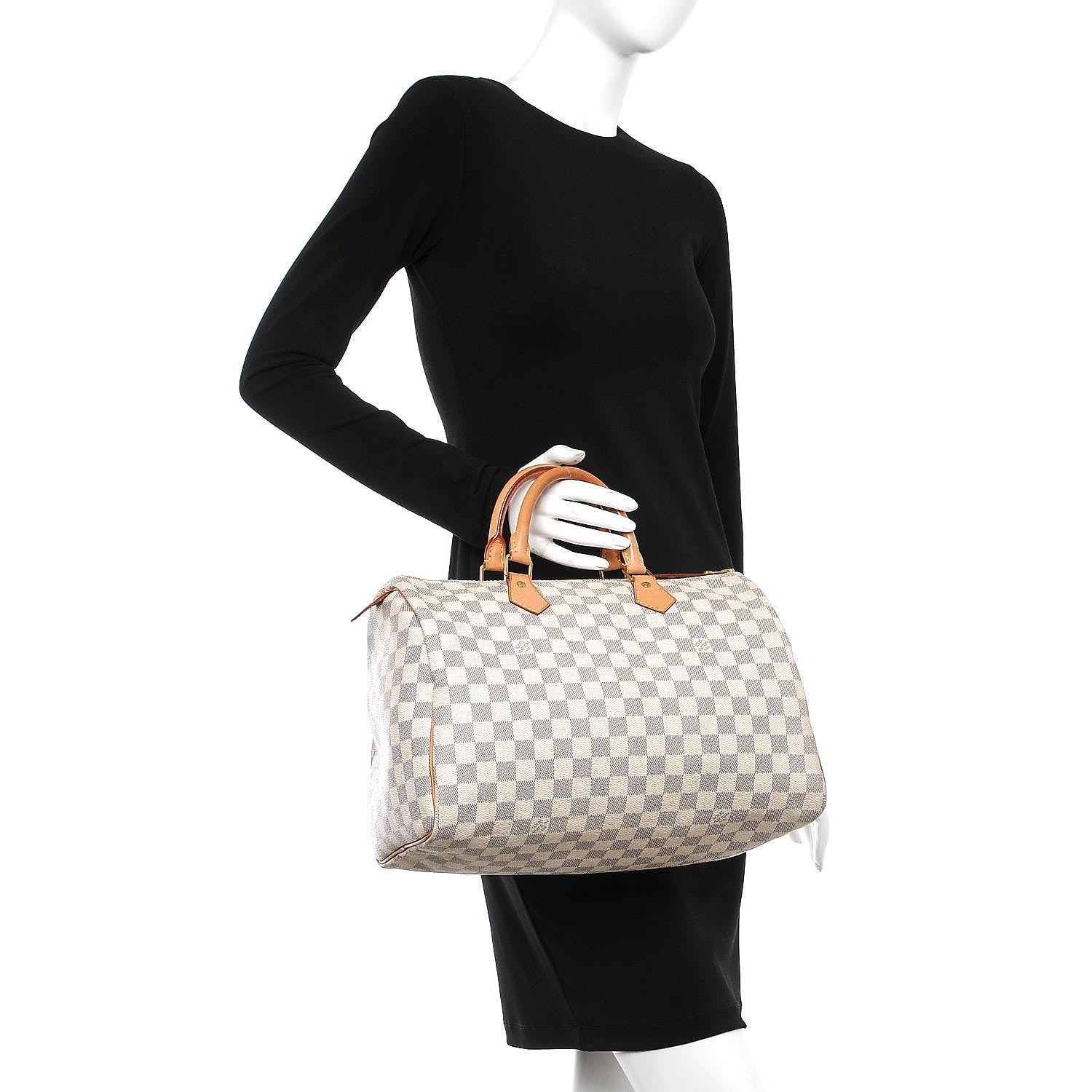 Louis Vuitton Damier Azur Speedy 35 2 of 11