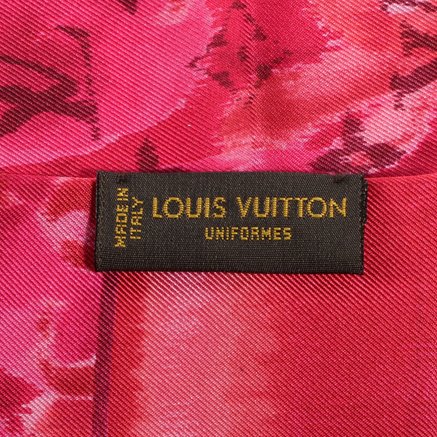 Silk Monogram Ikat Summer Bandeau Rose Indien