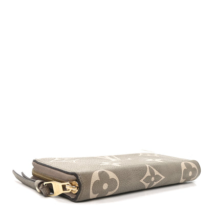 Louis Vuitton Empreinte Monogram Giant Zippy Wallet Tourterelle Creme 3 of 9