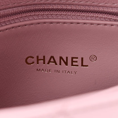 Chanel Caviar Quilted Mini Coco Handle Flap Light Pink 6 of 11