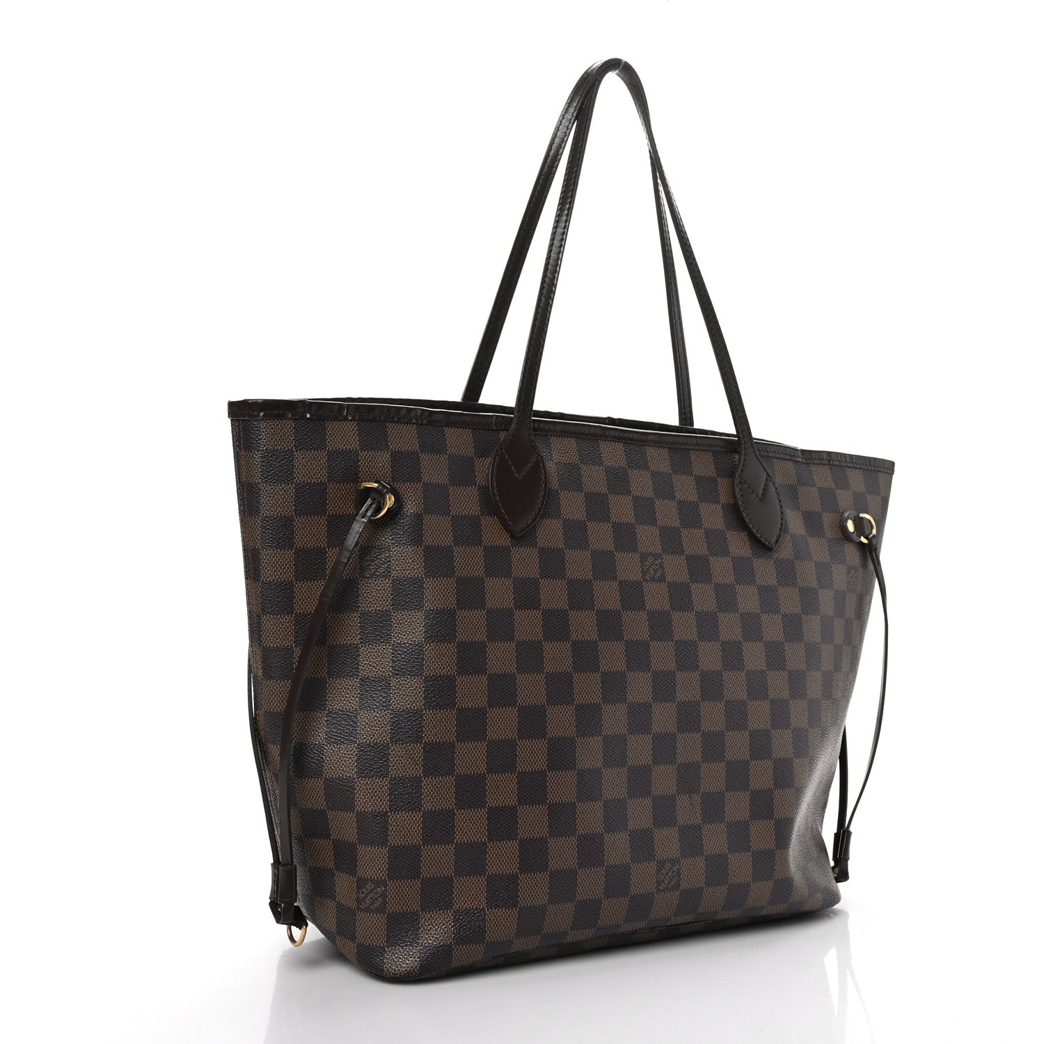 Louis Vuitton Damier Ebene Neverfull MM 3 of 9