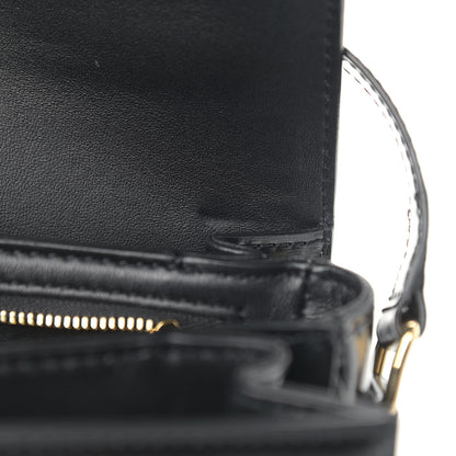 Celine Shiny Calfskin Medium Triomphe Black 12 of 12