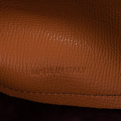 Burberry Grainy Calfskin Medium Sycamore Hobo Saddle Brown 7 of 8