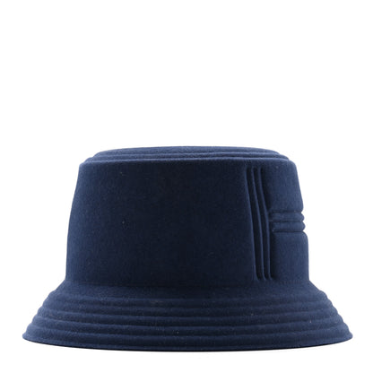 Hermes Rabbit Felt Dylan Hat 57 Bleu De Minuit 1 of 9
