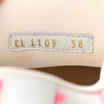 Louis Vuitton Technical Fabric Monogram Stellar Sneakers 38 Rose Pop 8 of 9