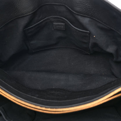 Versace Grained Calfskin La Medusa Shopping Tote Black 5 of 14