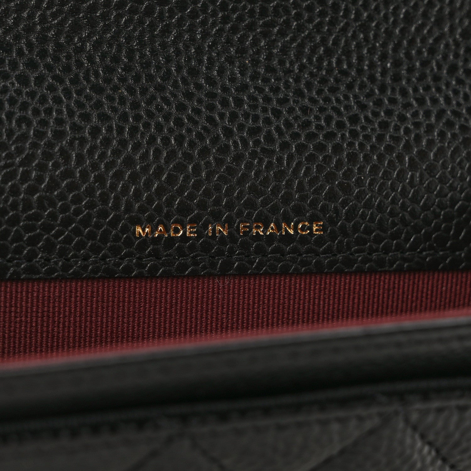 Chanel Caviar Quilted Flap Card Holder Wallet Black 7 of 8