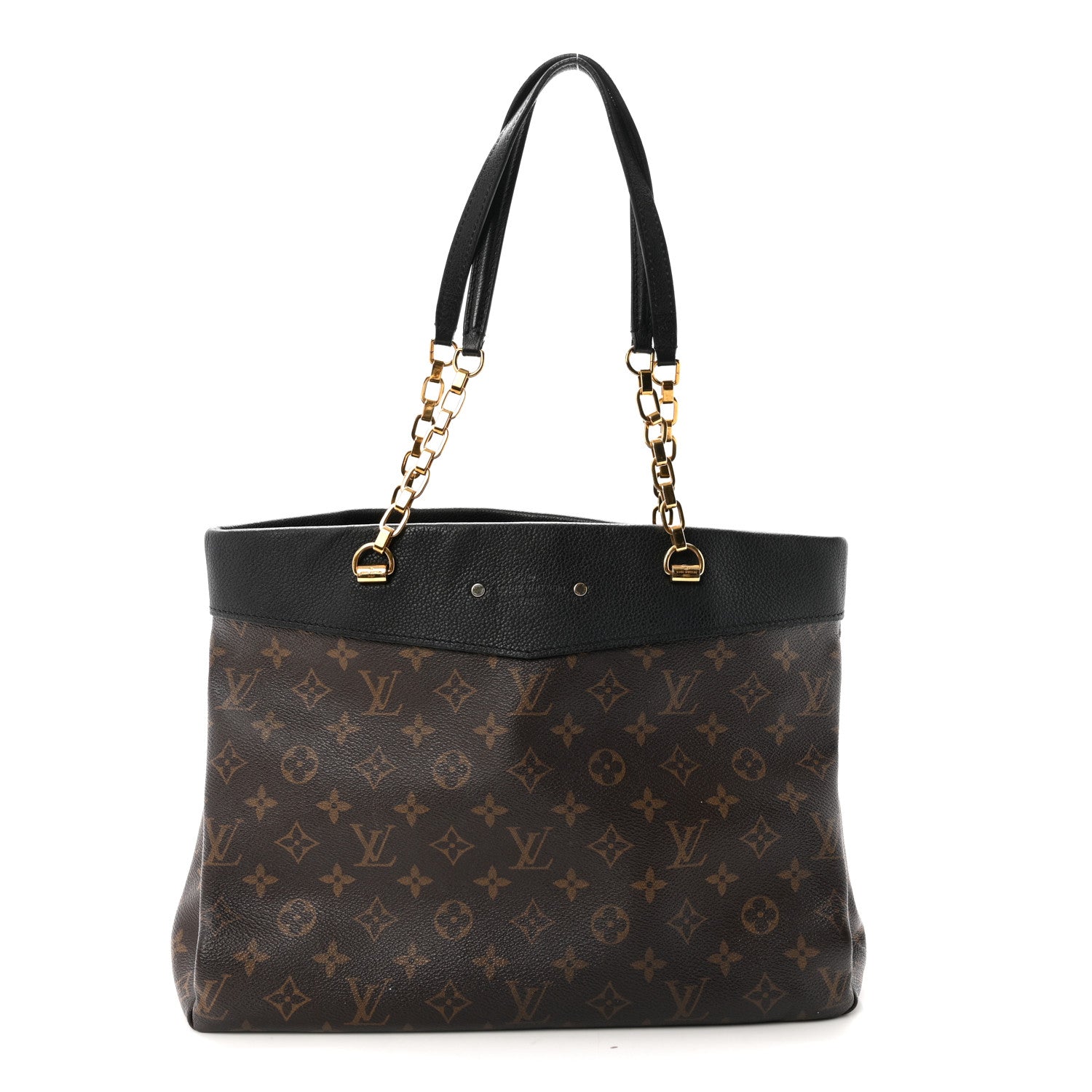 Louis Vuitton Monogram Pallas Shopper Black 1 of 9