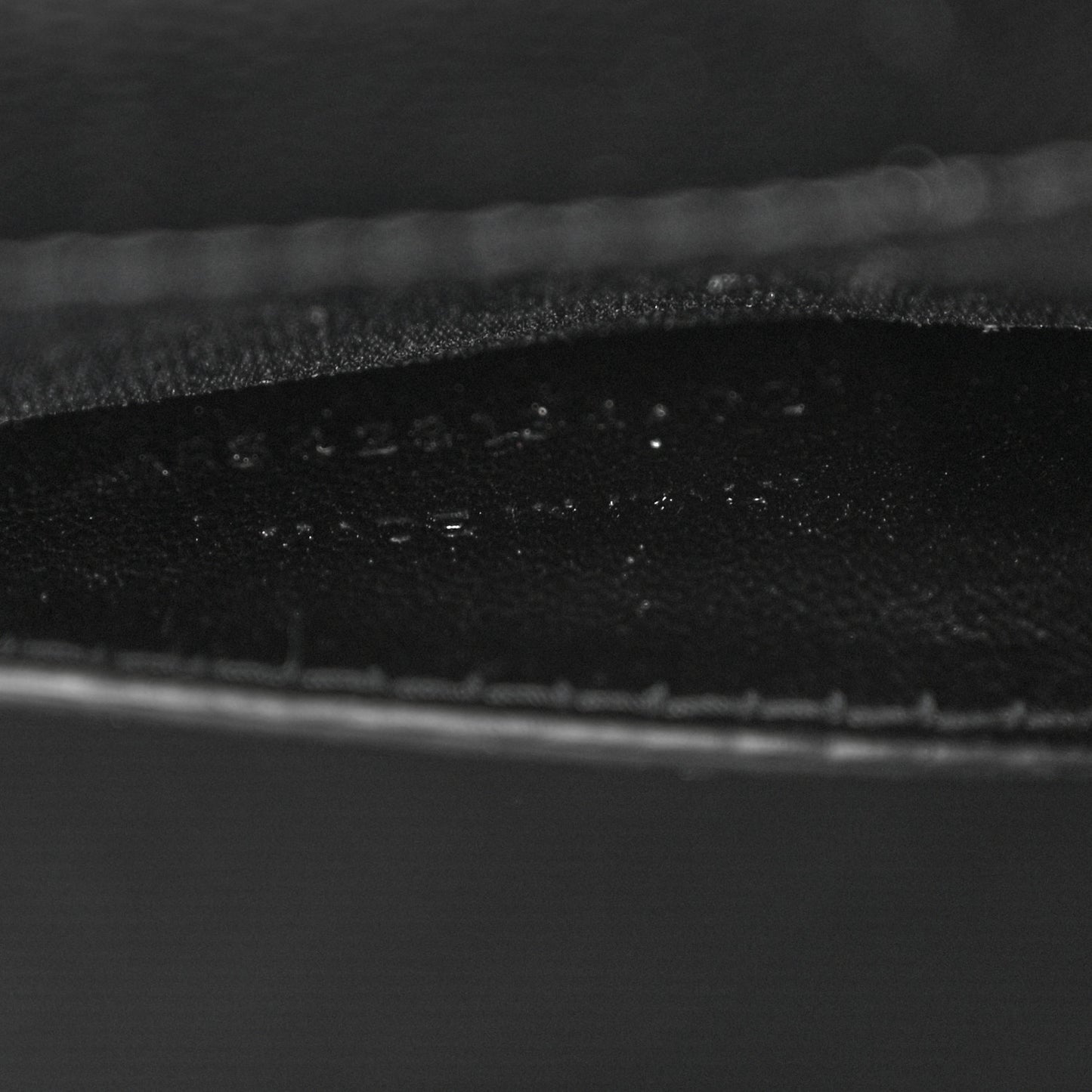 Grain De Poudre Textured Mixed Matelasse Triquilt Medium Monogram Monochrome Satchel Black