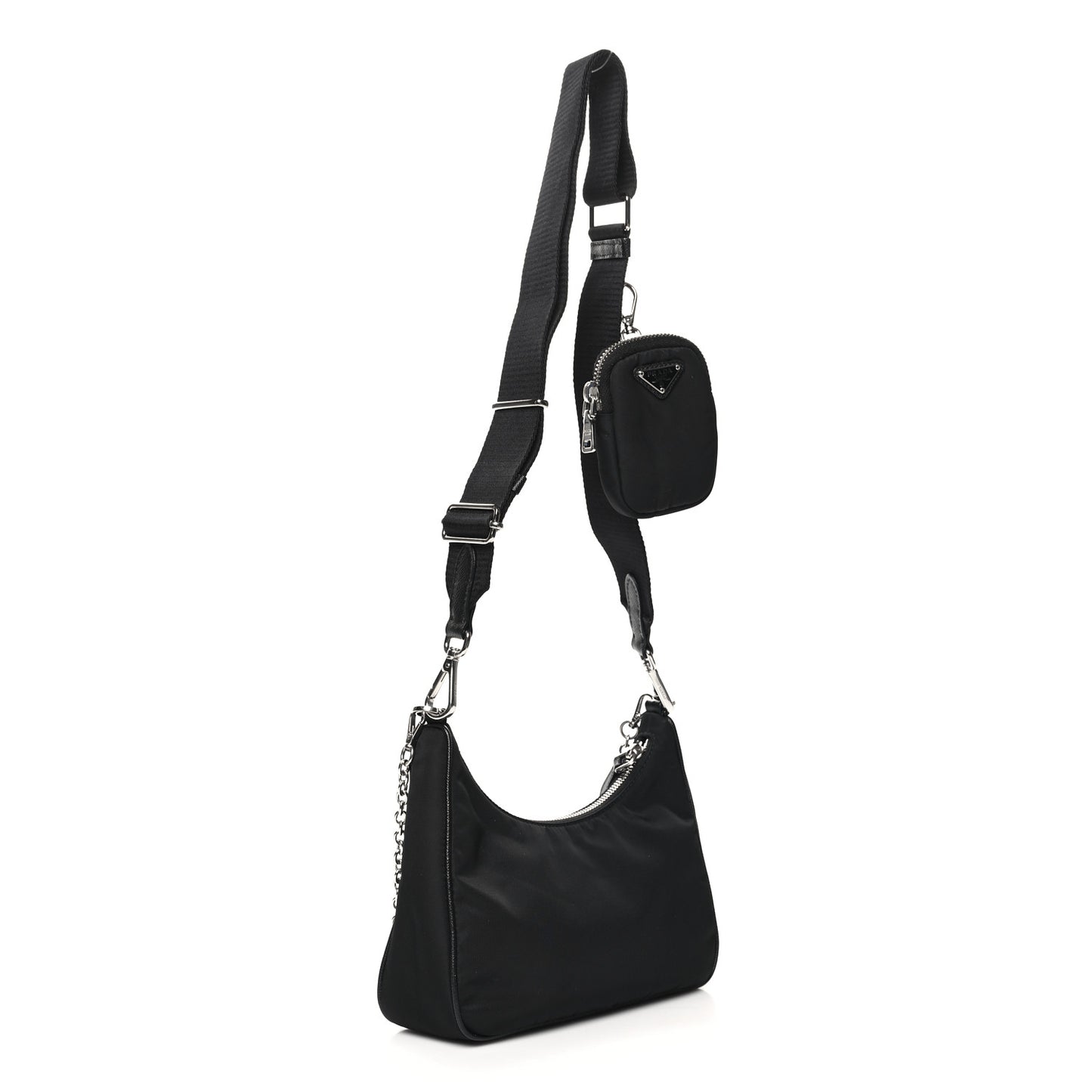 Nylon Re-Edition 2005 Shoulder Bag Black
