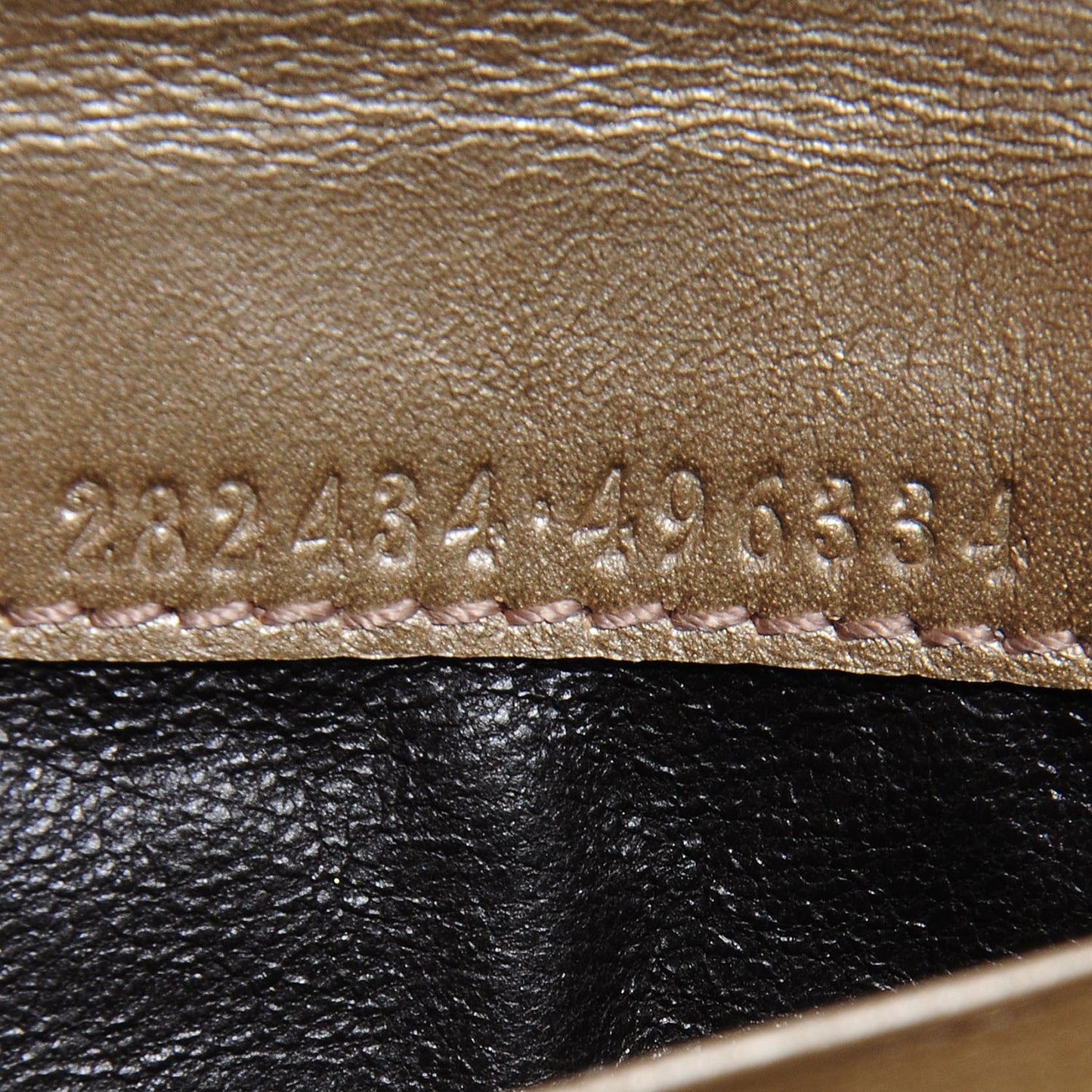 Guccissima Sukey Continental Wallet Champagne