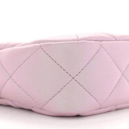 Chanel Iridescent Caviar Quilted Vertical My Perfect Camera Case Pink 9 of 11