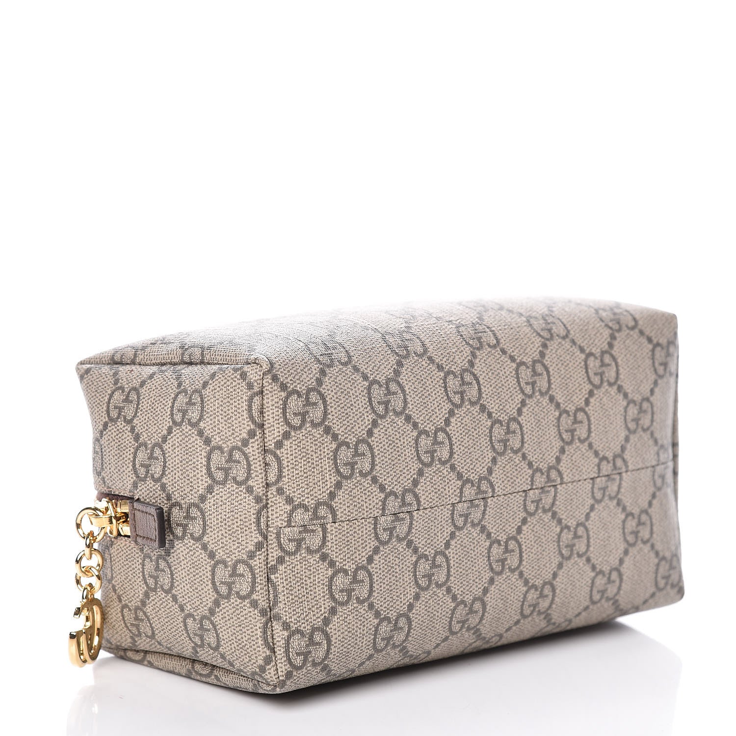 Gucci Soft GG Supreme Monogram Calfskin Medium Ophidia Cosmetic Case Beige Ebony New Acero 4 of 8