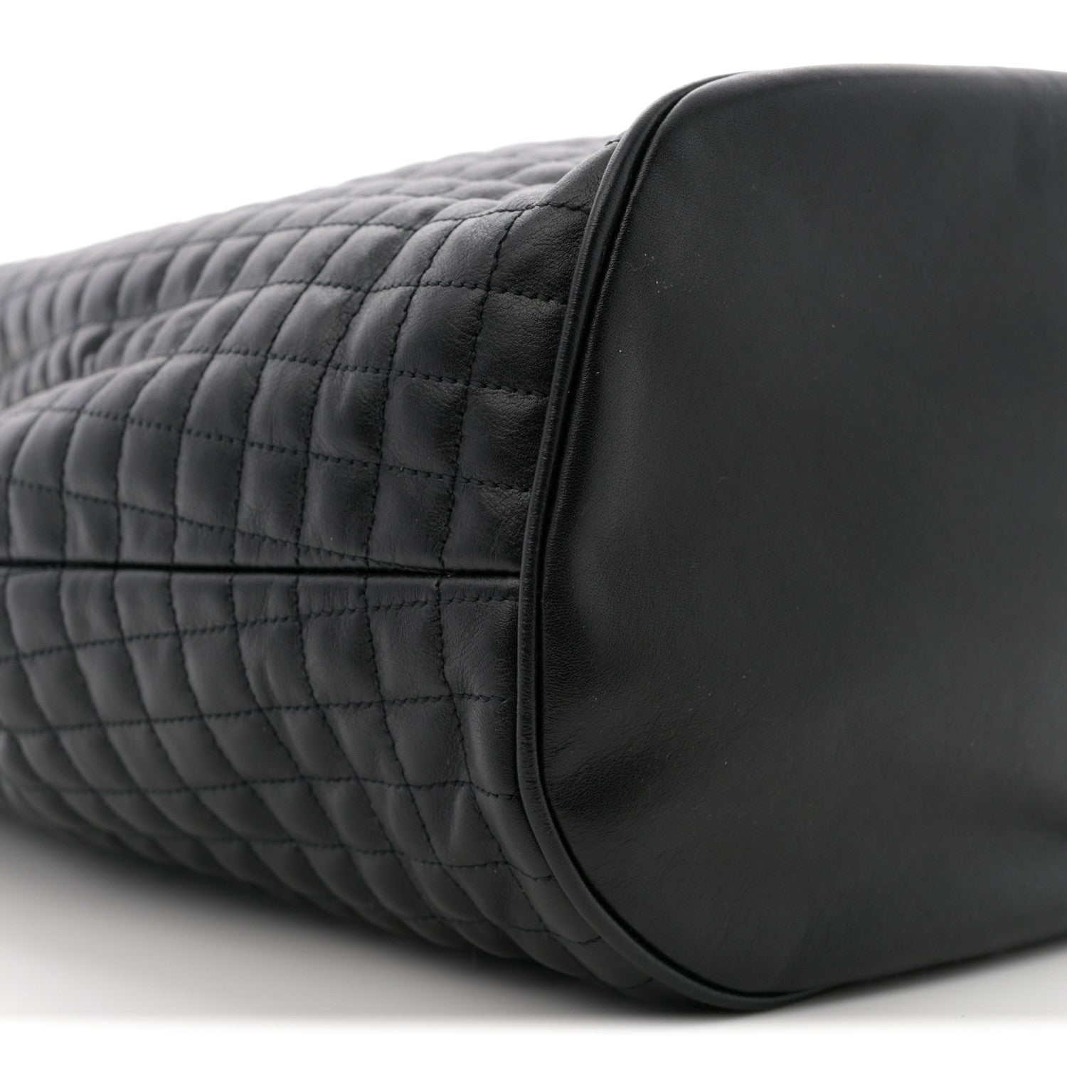 Celine Calfskin Quilted Small C Backpack Black Black 9 of 11