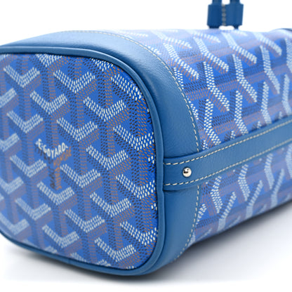 Goyard Goyardine Petit Flot Mini Bucket Bag Sky Blue 10 of 10