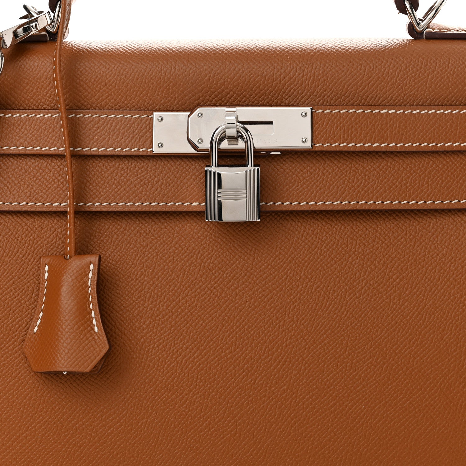Hermes Epsom Kelly Sellier 28 Gold 8 of 11