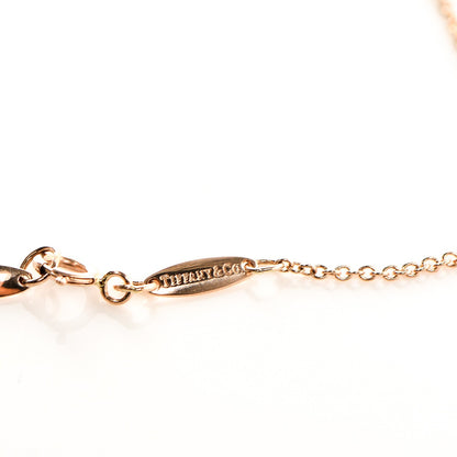 Tiffany 18K Rose Gold Diamond .07ct Elsa Peretti Diamonds by the Yard Bracelet 6 of 7