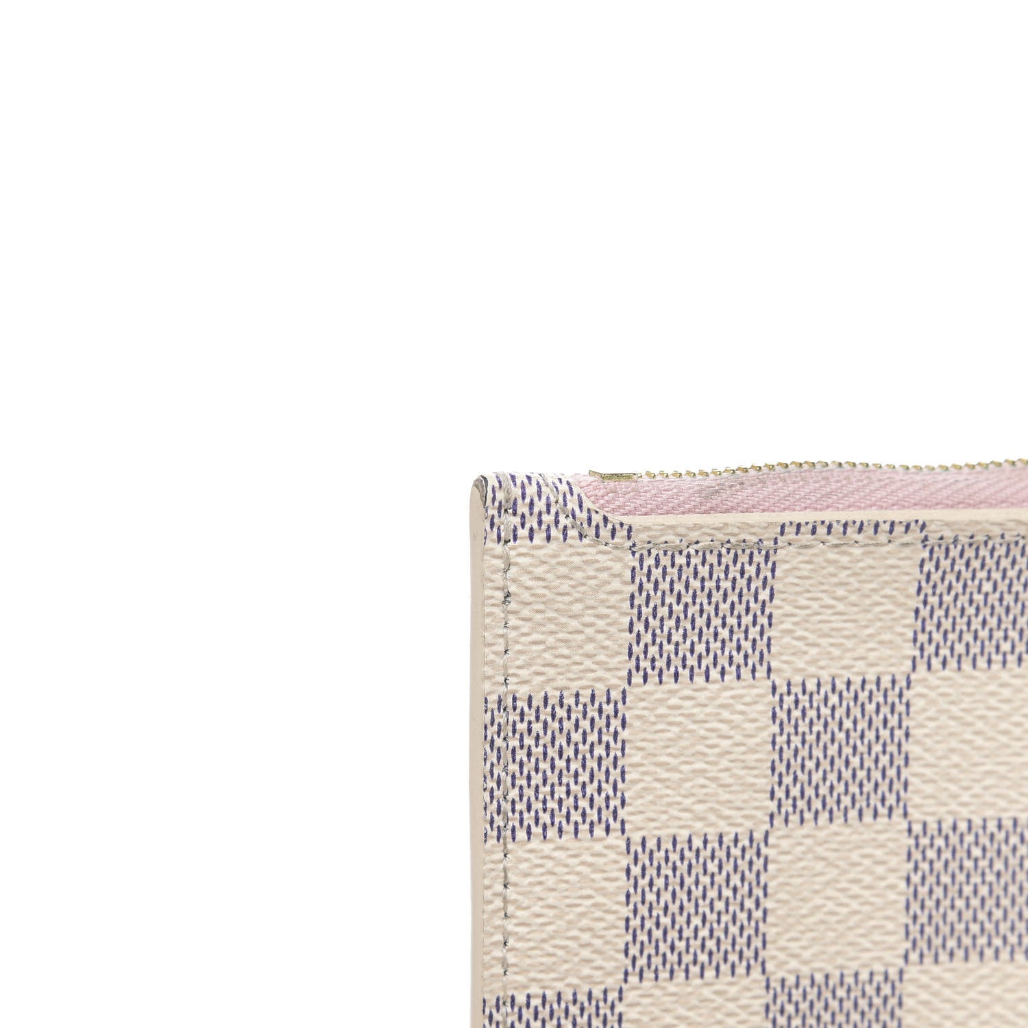 Louis Vuitton Damier Azur Neverfull MM GM Pochette Rose Ballerine 10 of 15