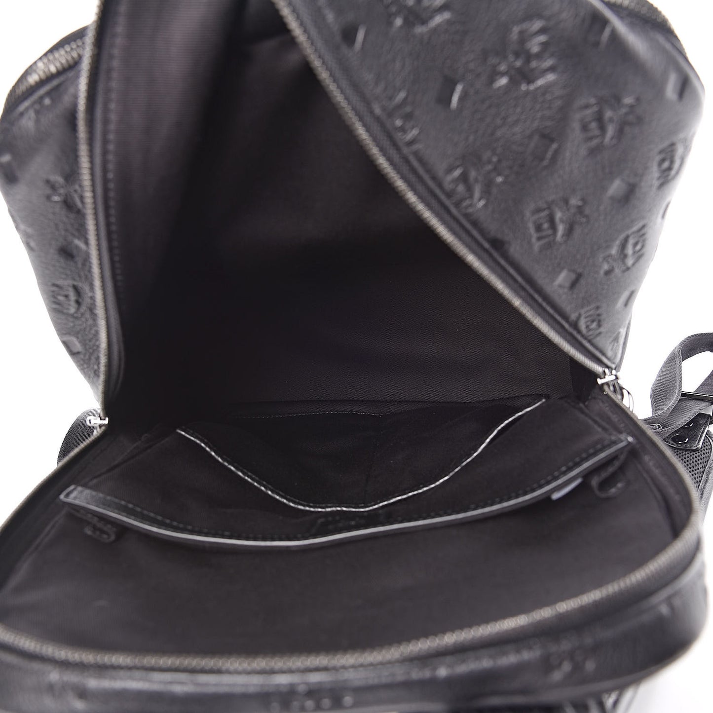 Calfskin Ottomar Monogram Duke Backpack Black
