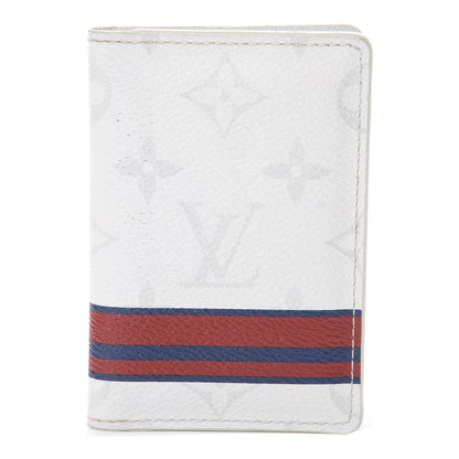 Louis Vuitton Monogram Stripes Pocket Organizer NM White 1 of 5