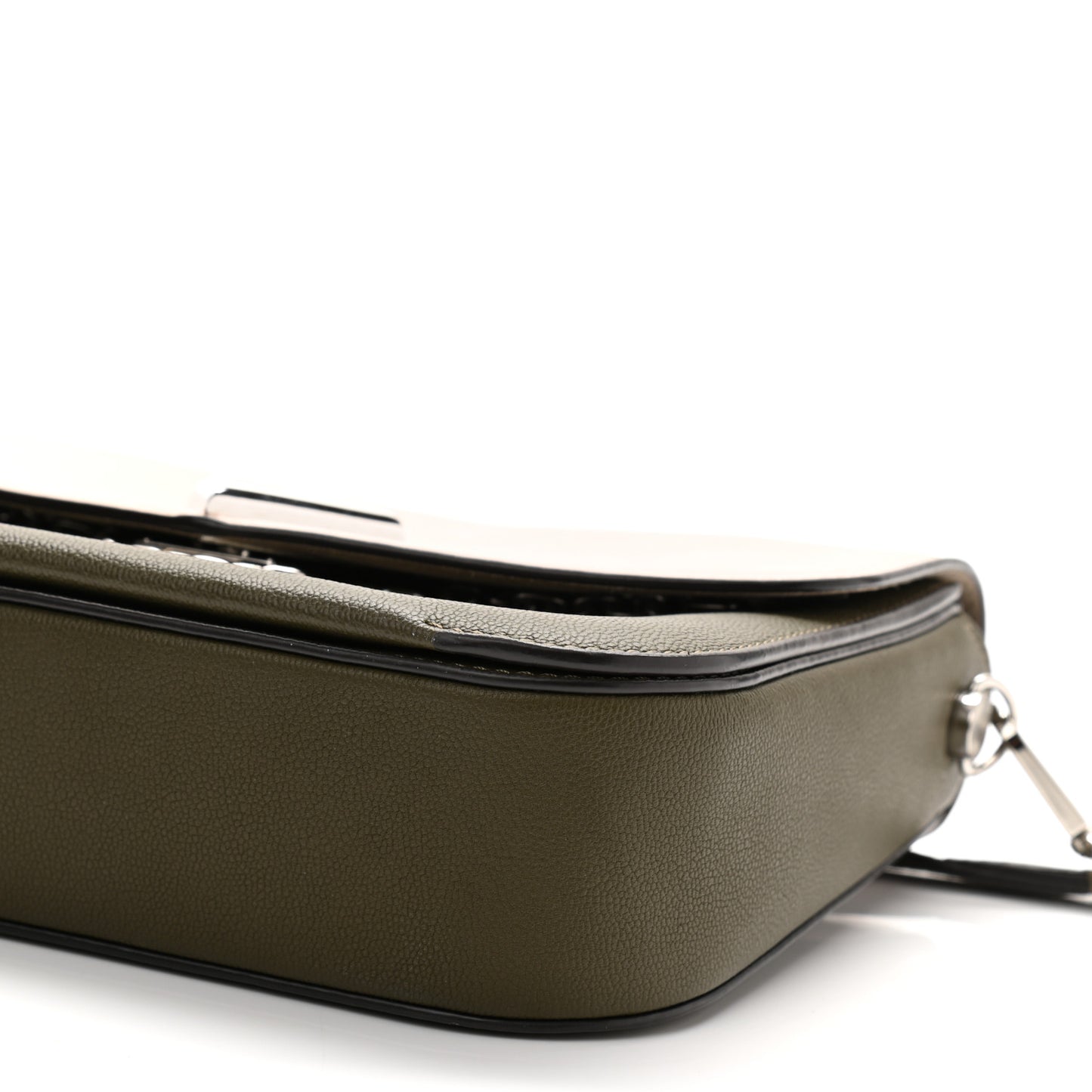 Calfskin Very Messenger Kaki