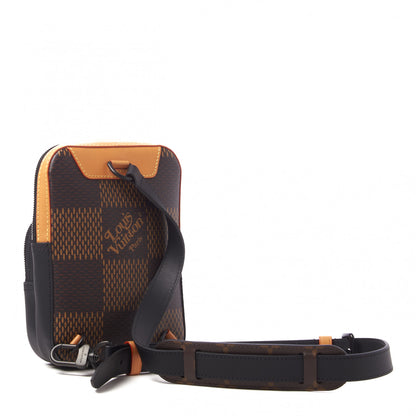 Louis Vuitton X NIGO Giant Damier Ebene Monogram Amazone Sling Bag 2 of 7