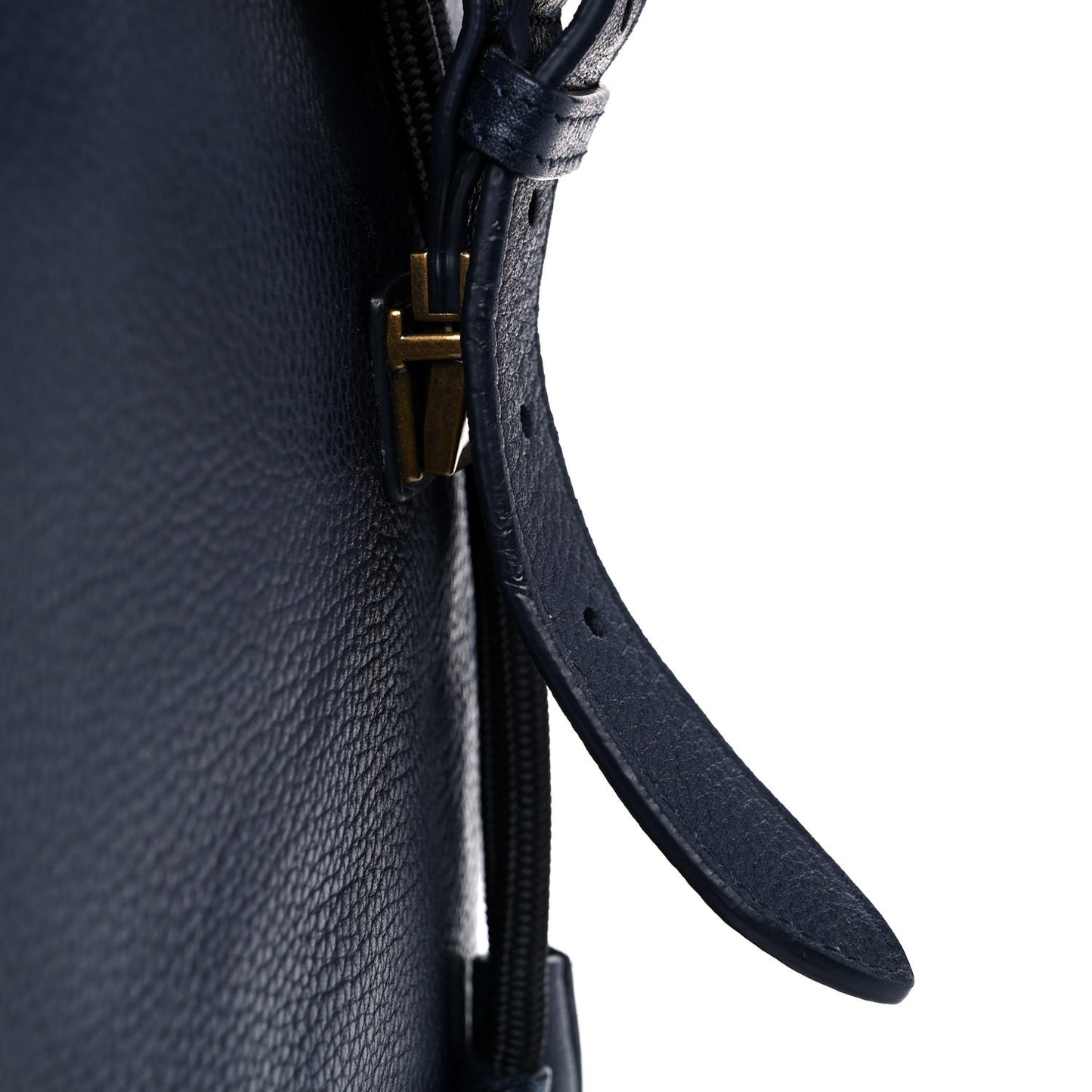 Grain Calfskin Canvas Mega Check Drifton Backpack Blue