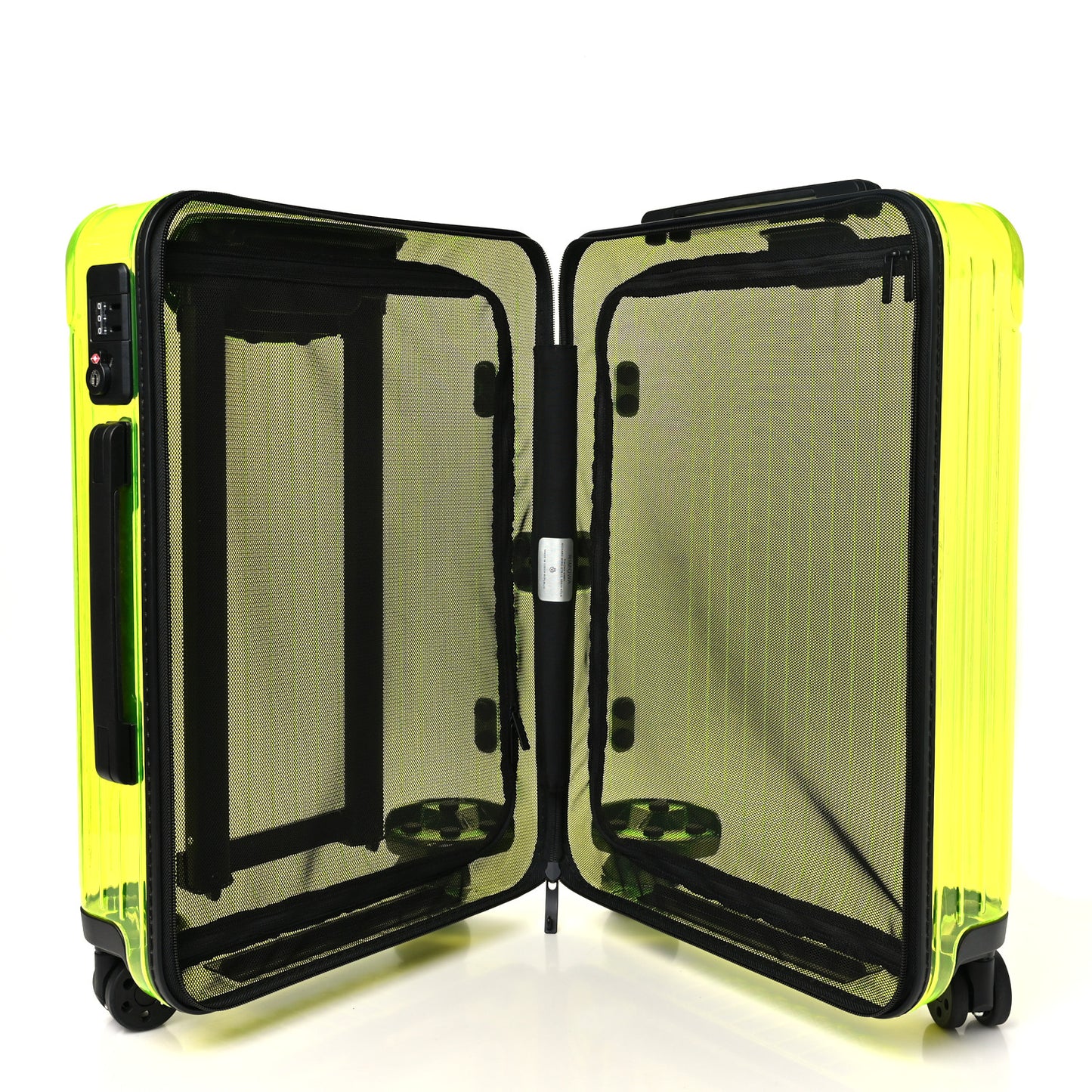 Transparent Polycarbonate Essential Cabin Neon Lime Yellow