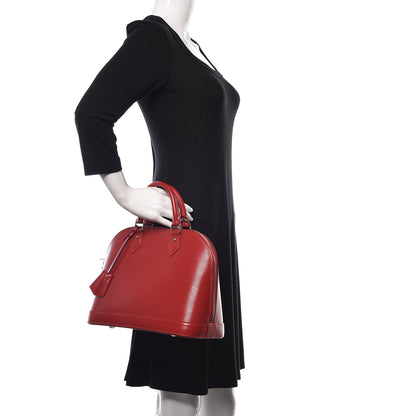 Louis Vuitton Epi Alma PM Carmine 2 of 8