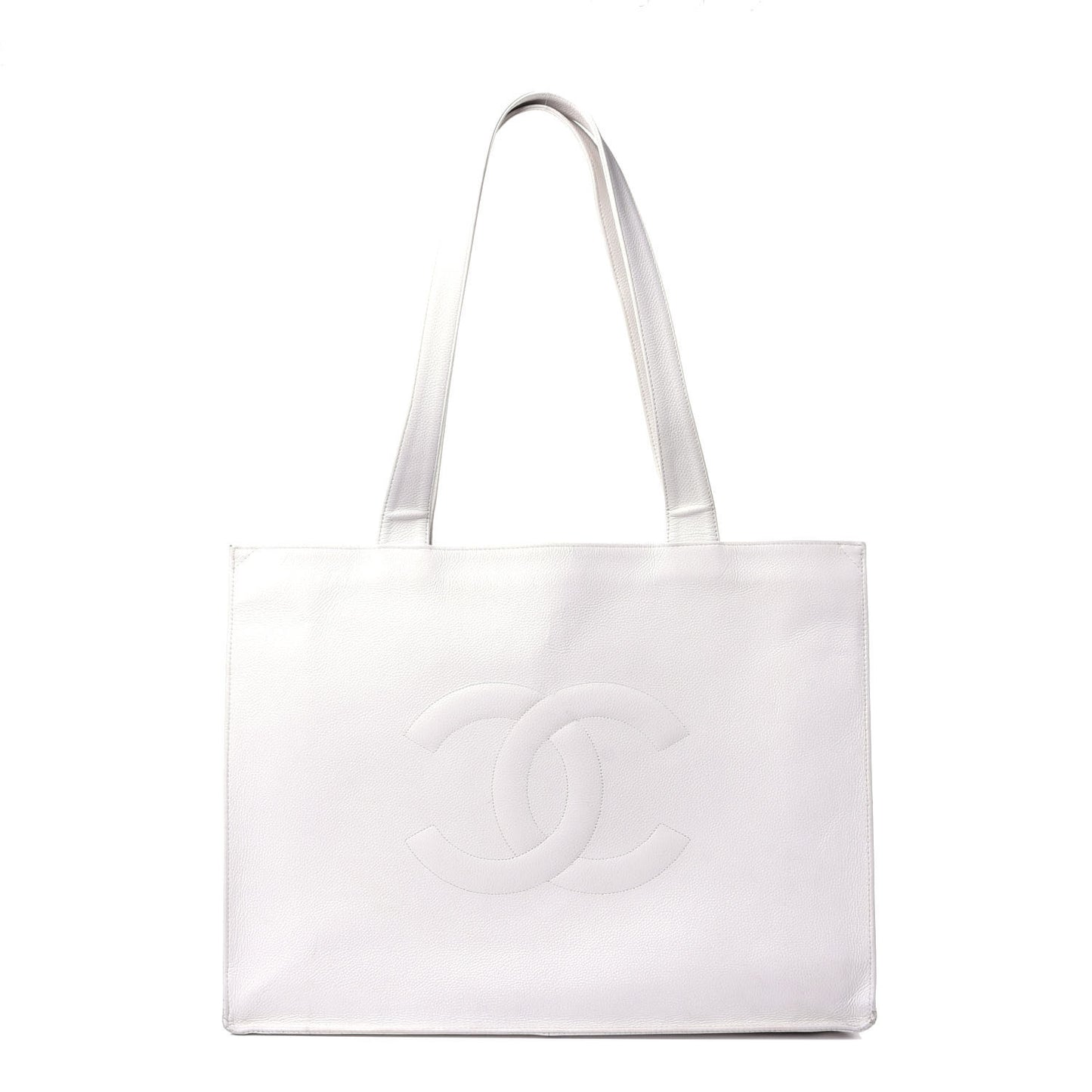 Caviar CC Tote White