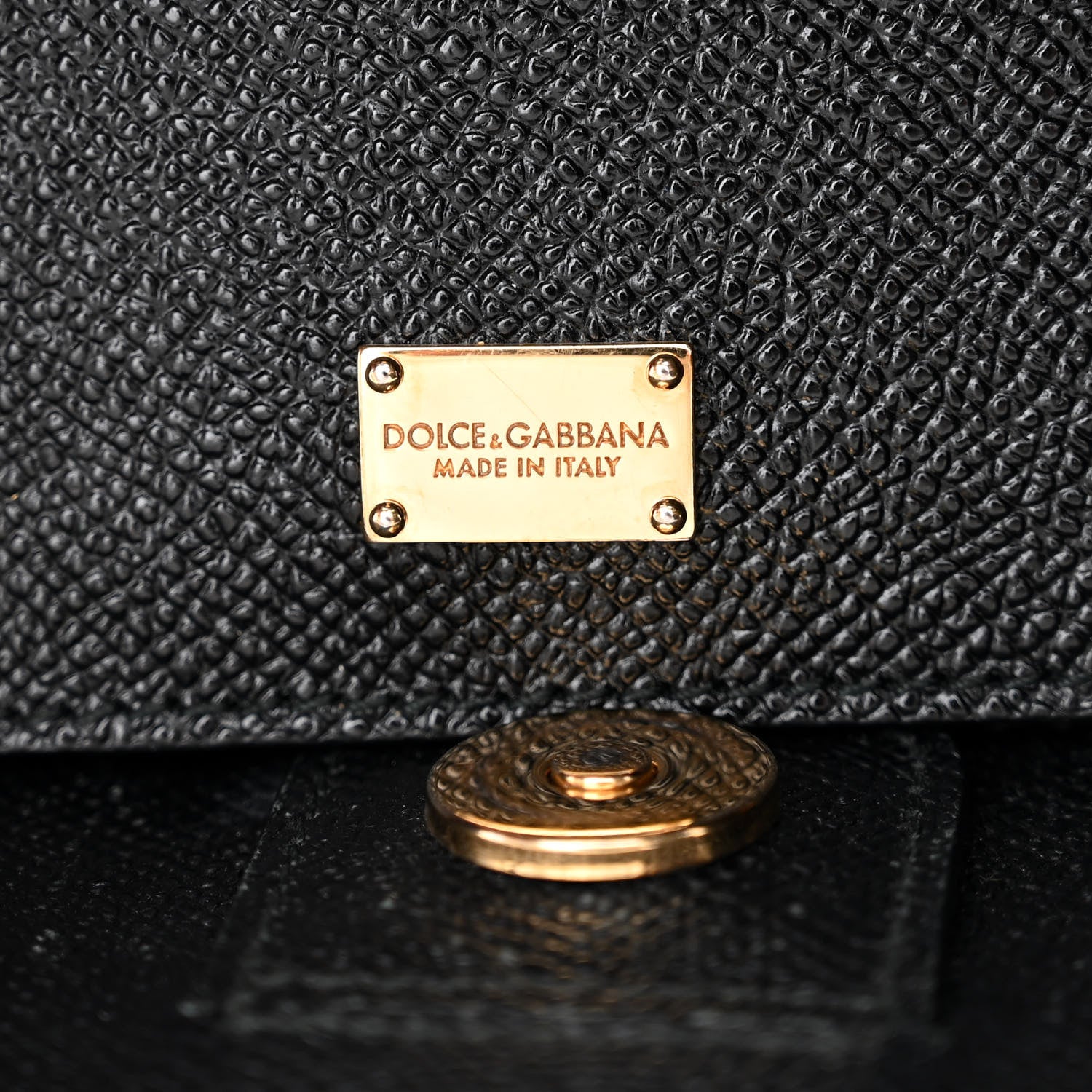 Dolce & Gabbana Dauphine Miss Sicily Shopper Tote Black 7 of 13