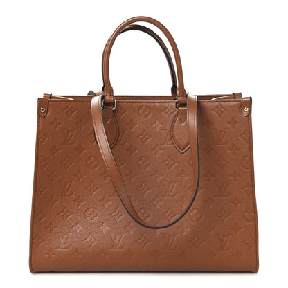 Louis Vuitton Empreinte Monogram Onthego MM Cognac 1 of 10
