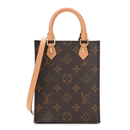 Louis Vuitton Monogram Petit Sac Plat 1 of 10