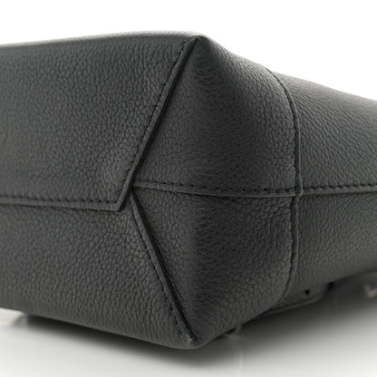 Louis Vuitton Calfskin Lockme Mini Backpack Black 9 of 11
