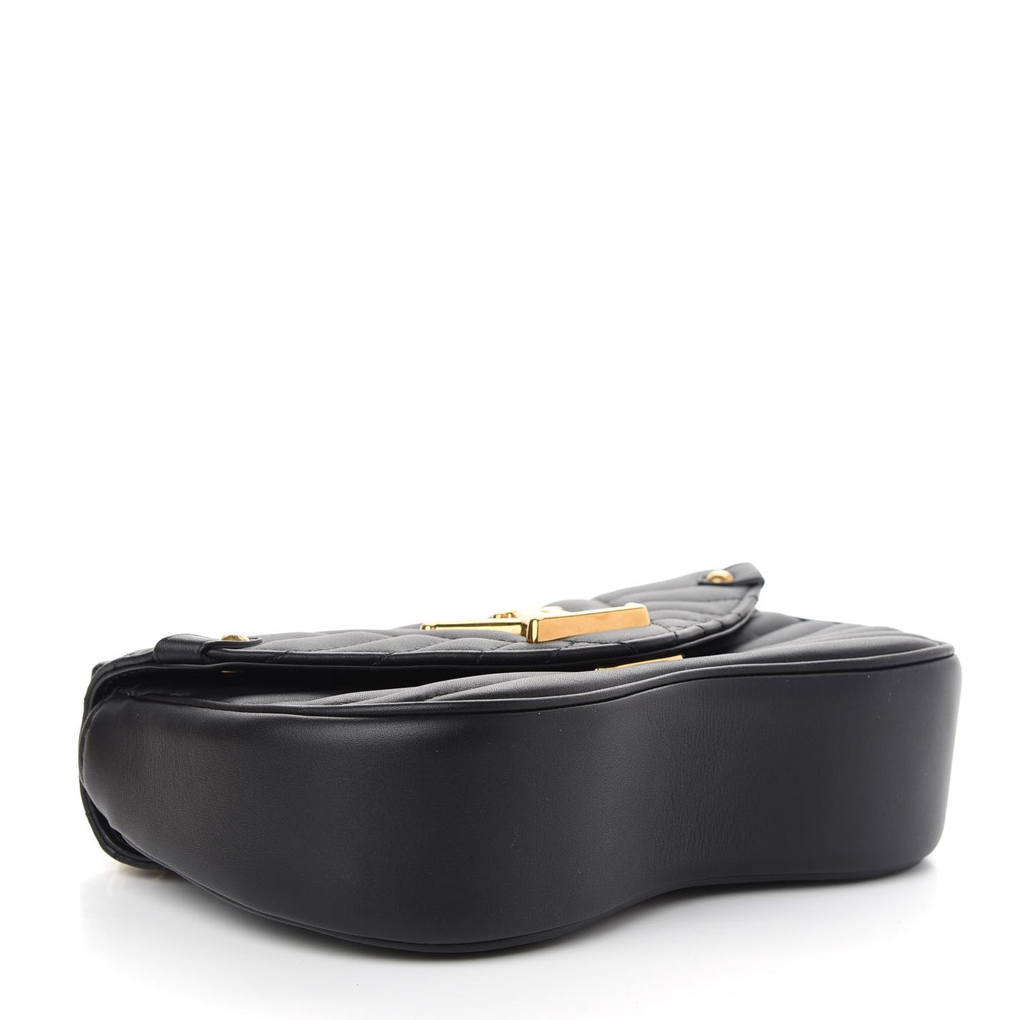 Calfskin New Wave Chain PM Black