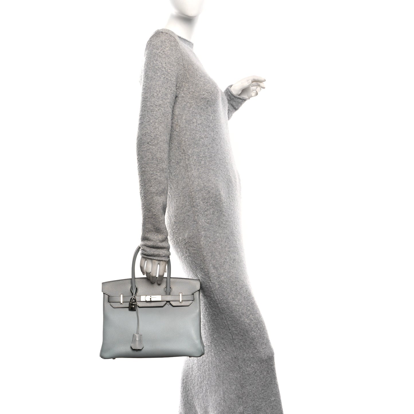 Epsom Birkin 30 Bleu Glacier Bleu Glacier