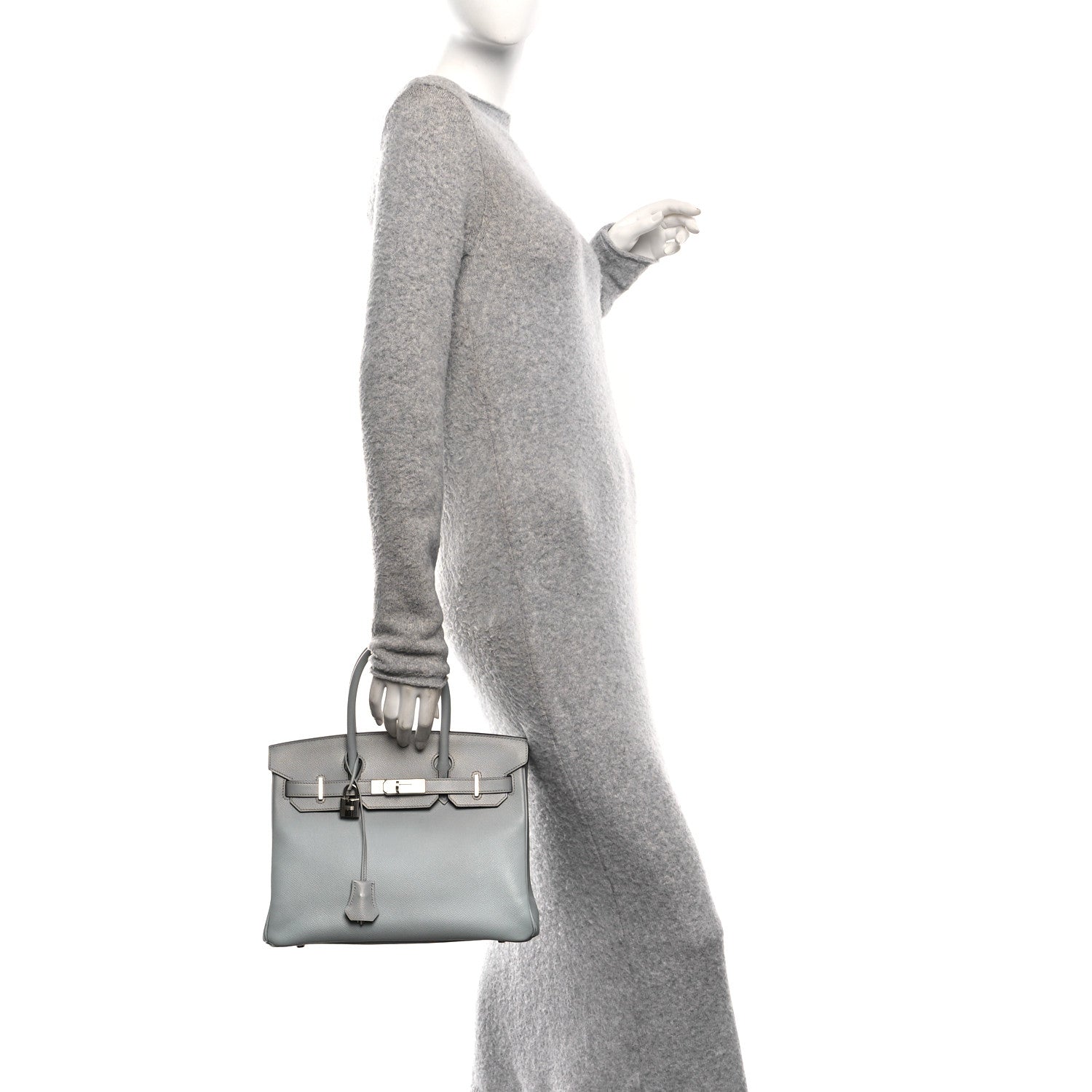 Hermes Epsom Birkin 30 Bleu Glacier Bleu Glacier 2 of 10