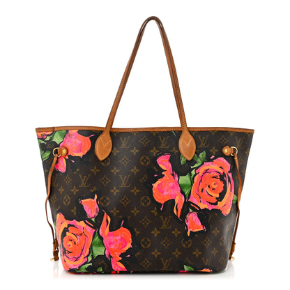 Louis Vuitton Monogram Roses Neverfull MM 1 of 13