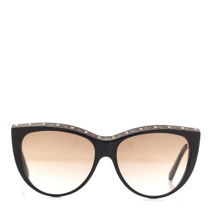 Louis Vuitton Acetate Monogram La Boum Sunglasses Z1147E Black 2 of 10