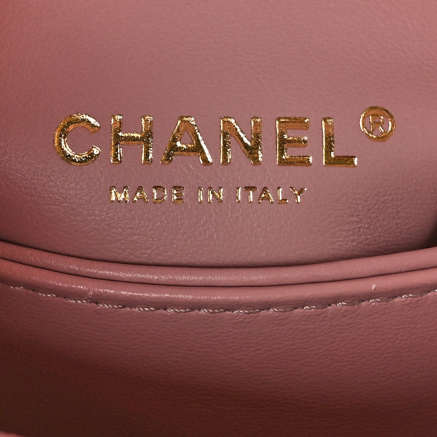 Caviar Lizard Embossed Quilted Mini Coco Handle Flap Light Pink