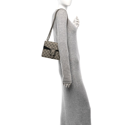 Gucci GG Supreme Monogram Mini Dionysus Shoulder Bag Black 3 of 11