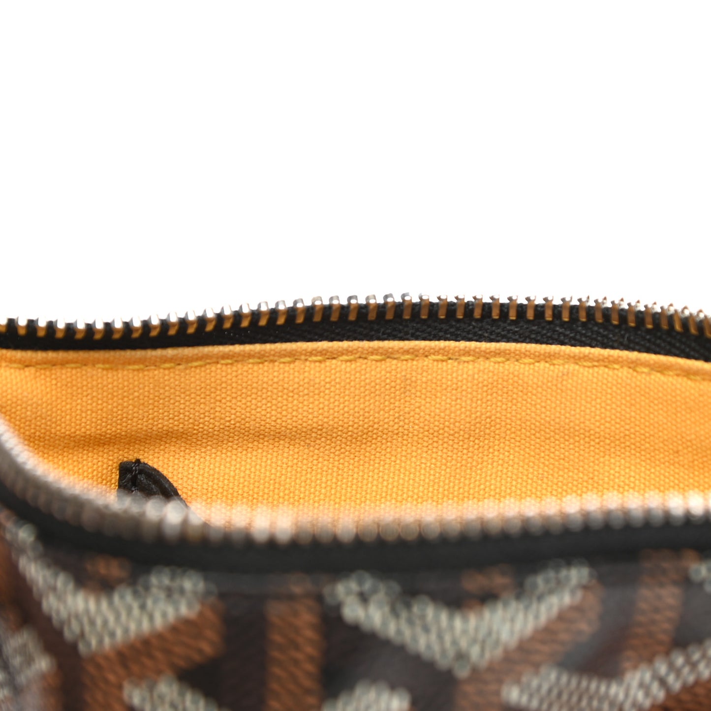 Goyardine Mini Senat Pochette Black